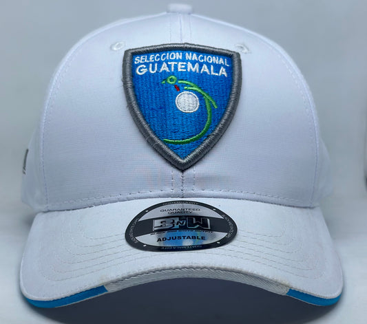 Gorra dry fit blanca Selección Guatemala