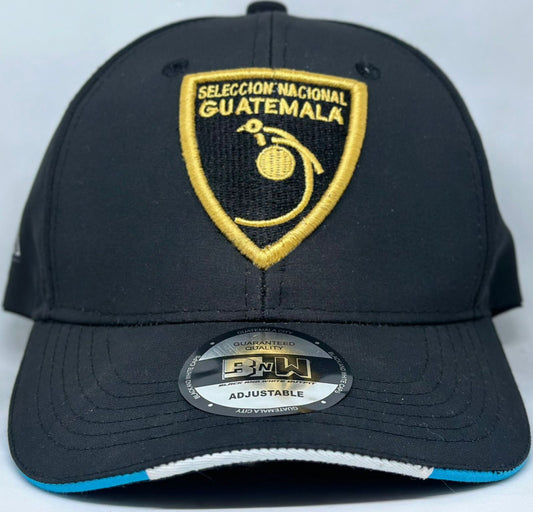 Gorra dry fit negro Selección de Guatemala